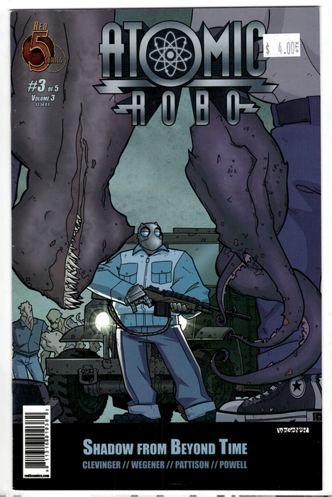 Atomic Robo: Shadow from Beyonf Time #3 (of 5)