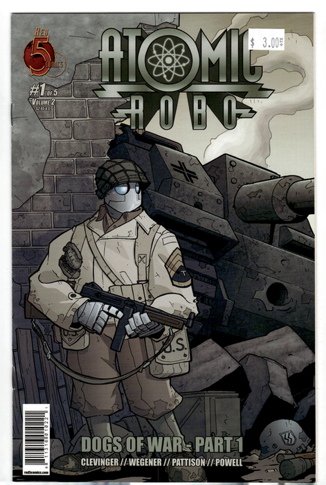 Atomic Robo: Dogs of War #1 (of 5)
