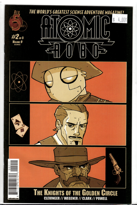 Atomic Robo: Knights of the Golden Circle #2 (of 5)