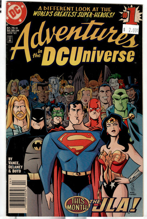 Adventures in the DCUniverse #1