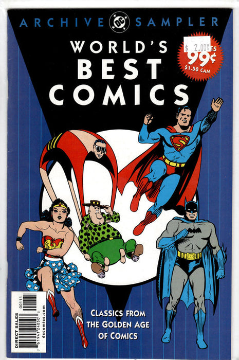 Archive Sampler Worlds Best Comics #1