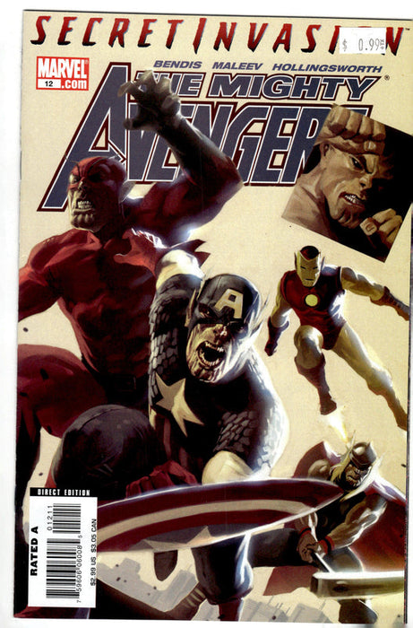 Secret Invasion Avengers #12