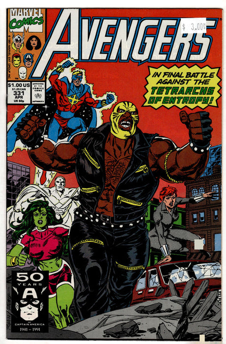 Avengers #331