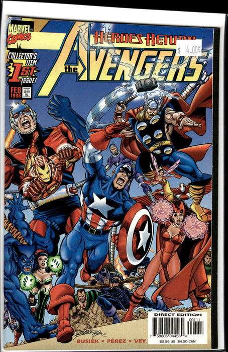 Heros Return Avengers #1