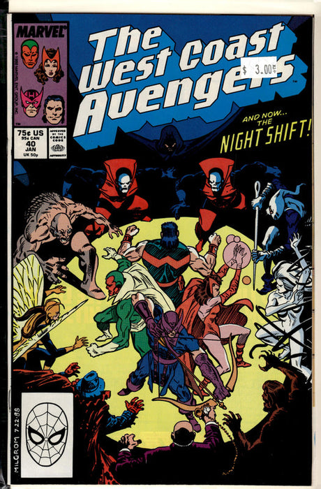 The West Coast Avengers #40