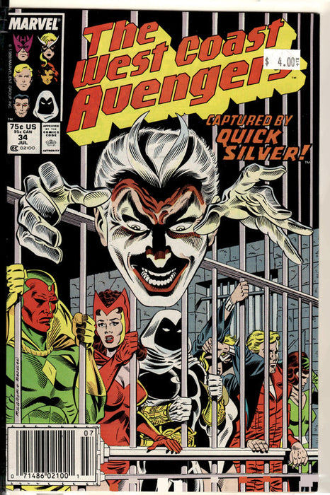 The West Coast Avengers #34
