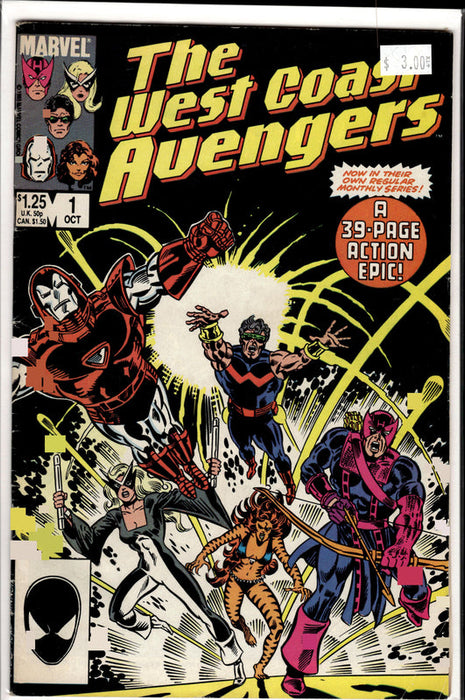 The West Coast Avengers #1