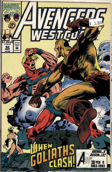 Avengers West Coast #92