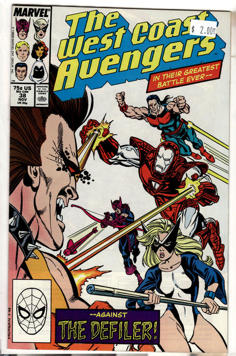 The West Coast Avengers #38