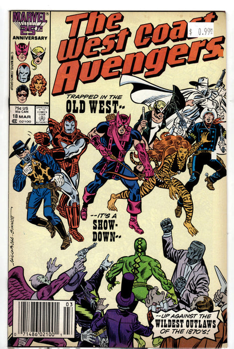 The West Coast Avengers #18