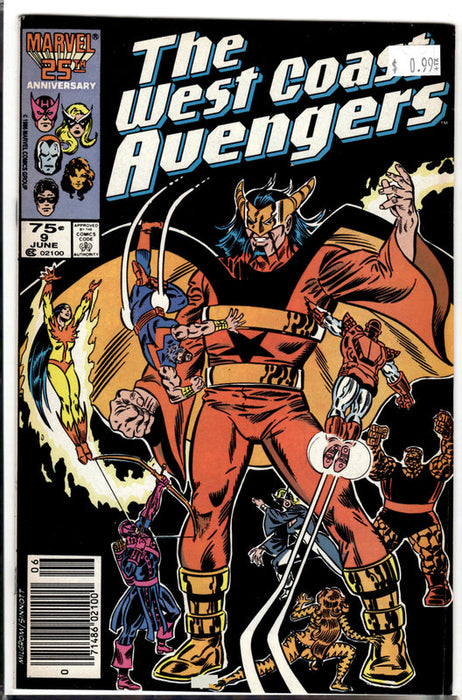 The West Coast Avengers #9