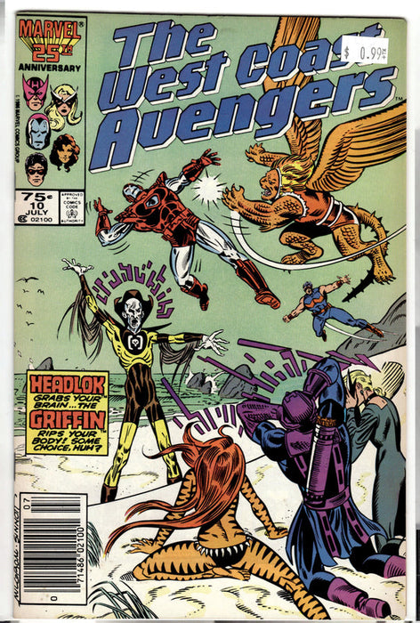 The West Coast Avengers #10