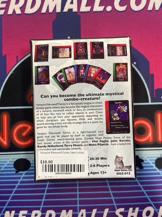 Vampire Werewolf Faries (New Inside)