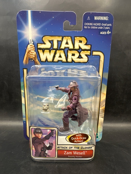 Star Wars Attack of the Clones Zam Wesell