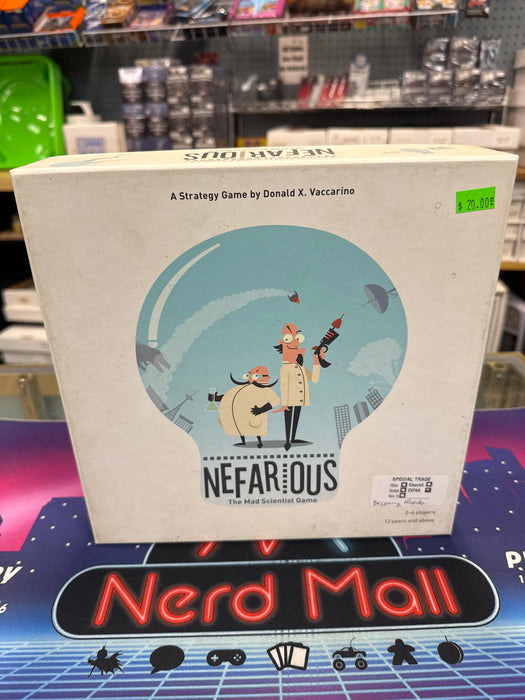 Nefarious w/ Becoming a Monster Exp