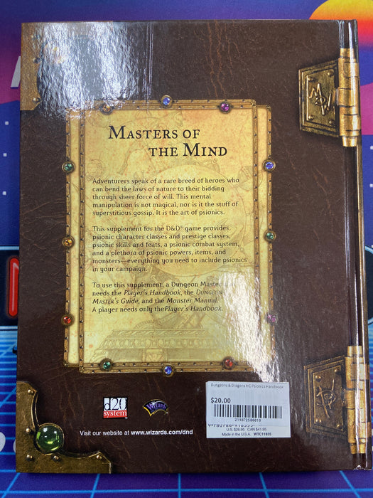 Dungeons & Dragons HC Psionics Handbook