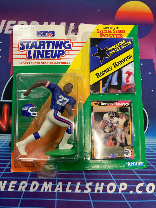 Starting Lineup 1992 Football Rodney Hampton
