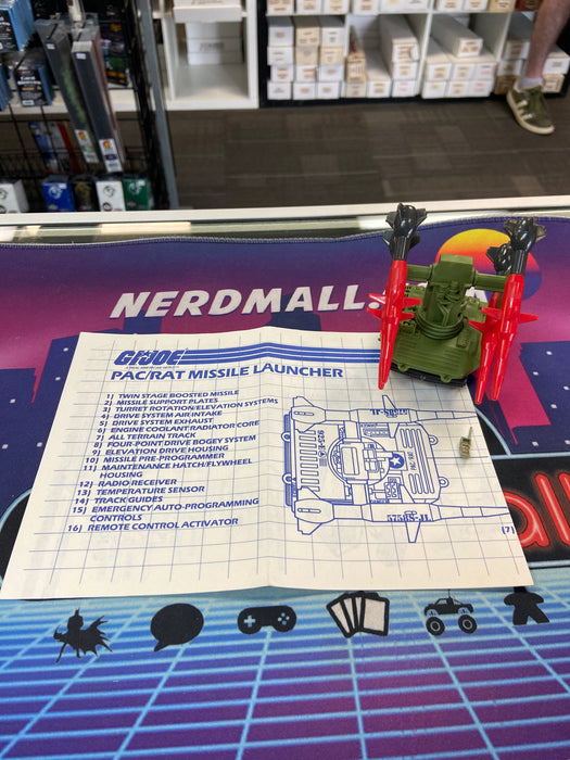 GI Joe ARAH Pac/Rat Missile Launcher