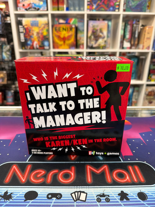 I Want to Talk to the Manager!