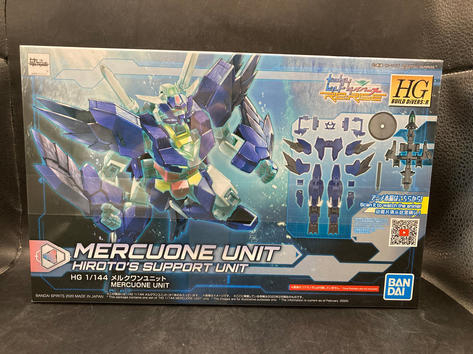 Bandai Spirits Gundam Build Divers Re:Rise Mercuone Unit HG 1/144 Model Kit