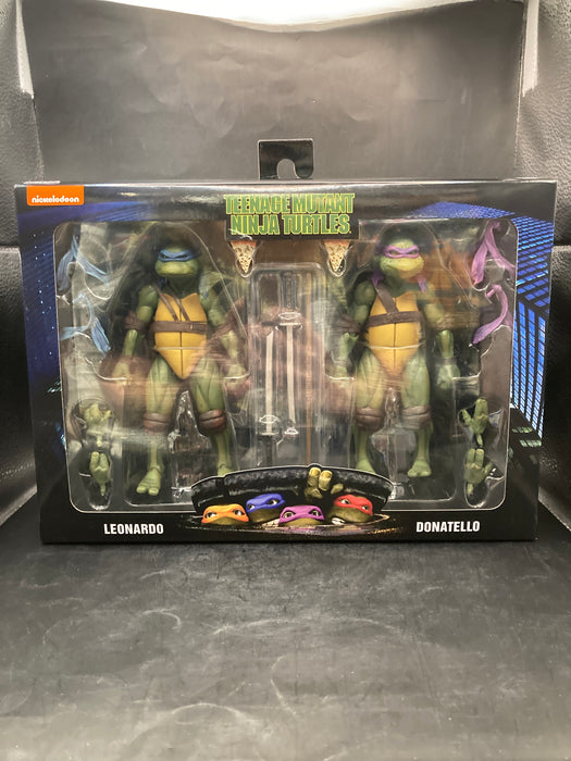 NECA TMNT Movie Leonardo and Donatello