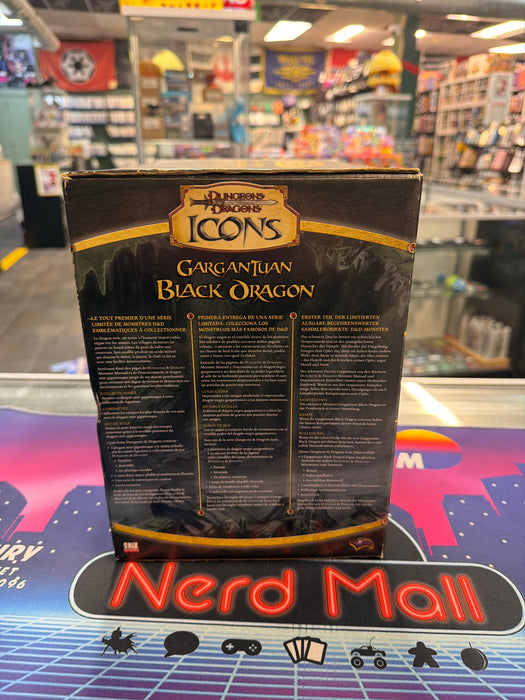 Dungeons & Dragons Icons Gargantuan Black Dragon