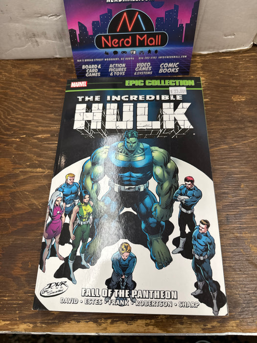 Incredible Hilk Epic Col Fall of tye Pantheon (pre owned GN/TPB)