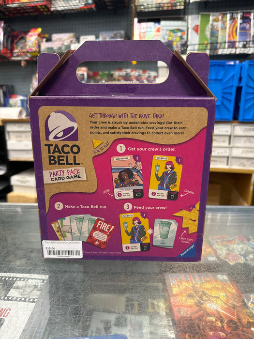 Taco Bell Party Pack Card Game