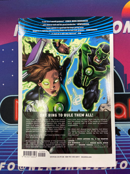 Green Lanterns: Phantom Lantern Vol. 2 (Pre Owned)