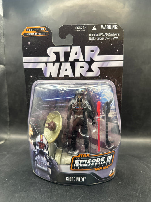 Star Wars Saga Collection Heroes And Villians Clone Pilot Action Figure