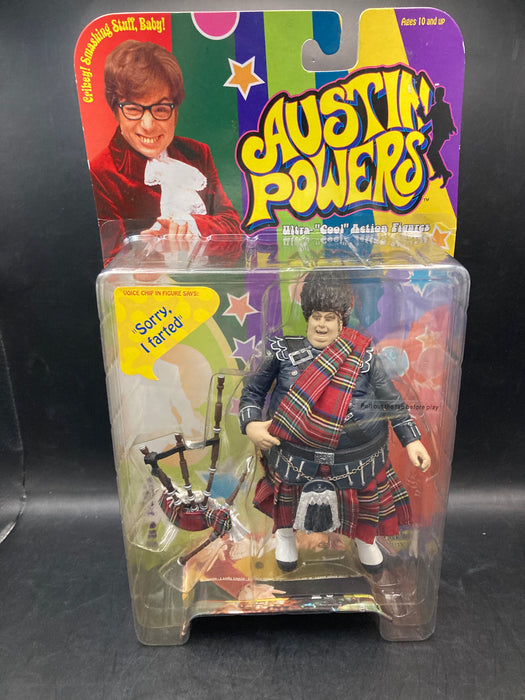 Mcfarlane Toys Austin Powers Film Action Figures Fat Man Kilt Scottish Bagpipes