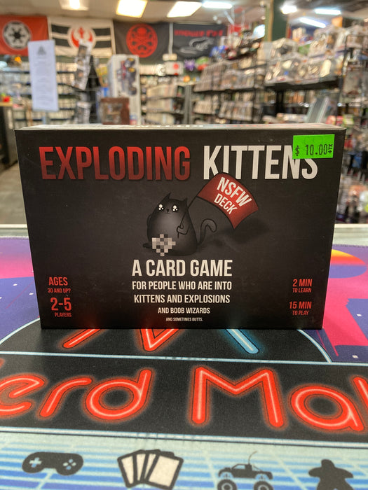 Exploding Kittens NSFW Deck