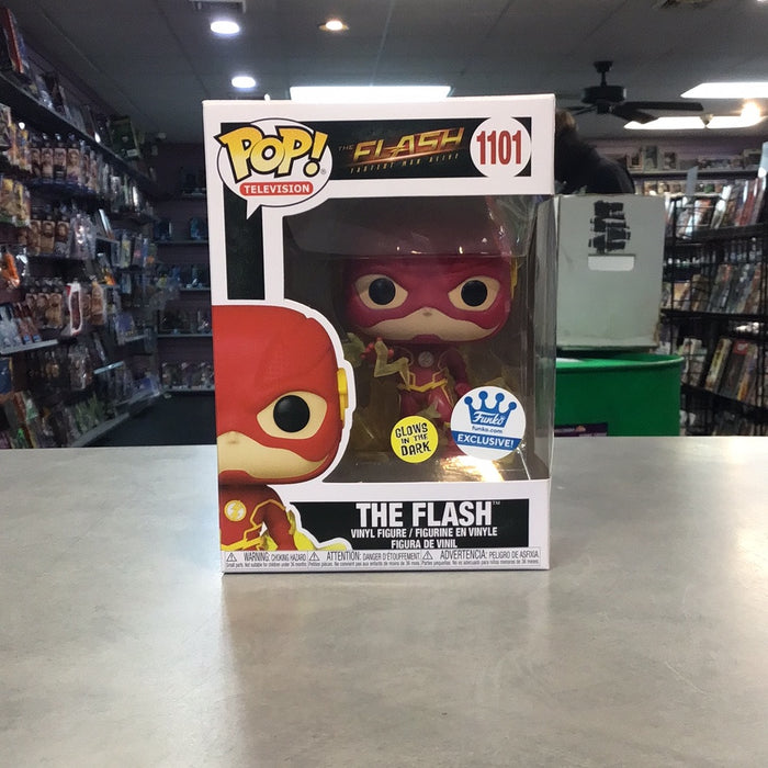 POP DC Heroes: Flash - Flash (GITD) [Funko Shop Excl.]