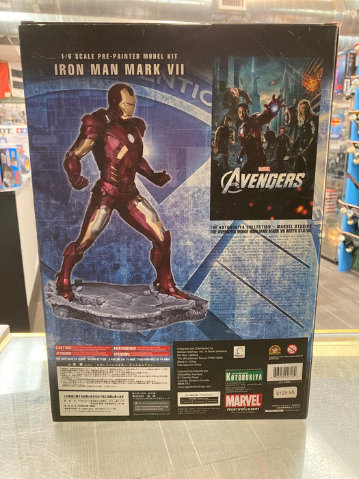 ArtFX Avengers Iron Man Mark-VII Pre-Painted Model Kit