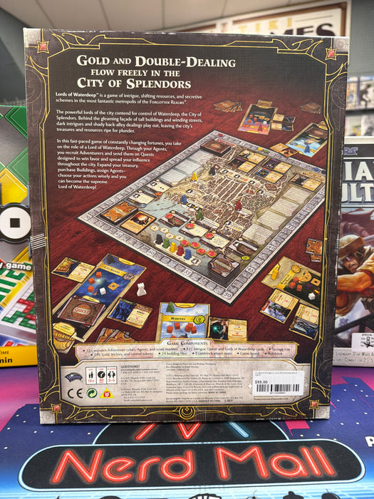 Dungeons & Dragons Lords of Waterdeep Board Game