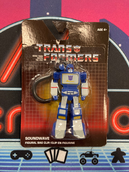 Transformers Soundwave (2021) Monogram Figural Bag Clip 3-Inch Figure Keychain