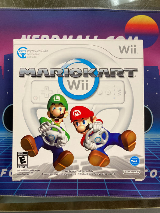 Mario Kart Wii - Boxed W/ Wheel