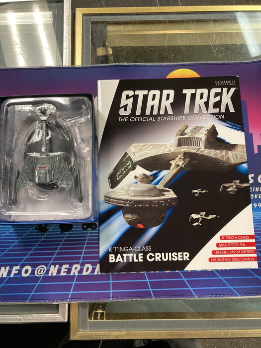 Star Trek Official Starships Collection K'T'Inga Class Battle Cruiser
