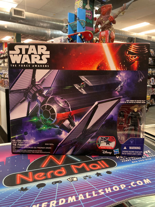 Star Wars The Force Awakens First Order Tie Fighter w/ First Order Tie Fighter Pilot