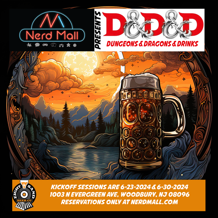 D&D&D Reservation for 9/29/2024 with CJ at Eight & Sand Brewery