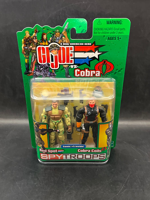 GI Joe vs. Cobra: Spy Troops Red Spot & Cobra Coils 2-Pack