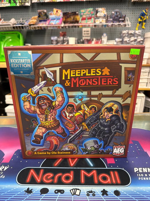 Meeples & Monsters (KS Ed) w. 4 Towers & Solo Exps)