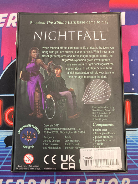 Nightfall Stifling Dark Exp