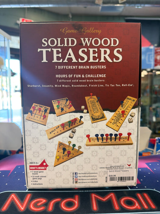 Solid Wood Teasers
