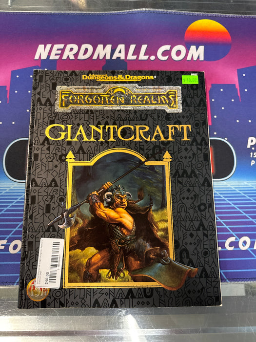 Advanced Dungeons & Dragons Forgotten Realms SC Giantcraft 9487