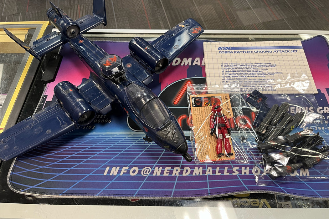 GI Joe ARAH Cobra Rattler: Ground Attack Jet
