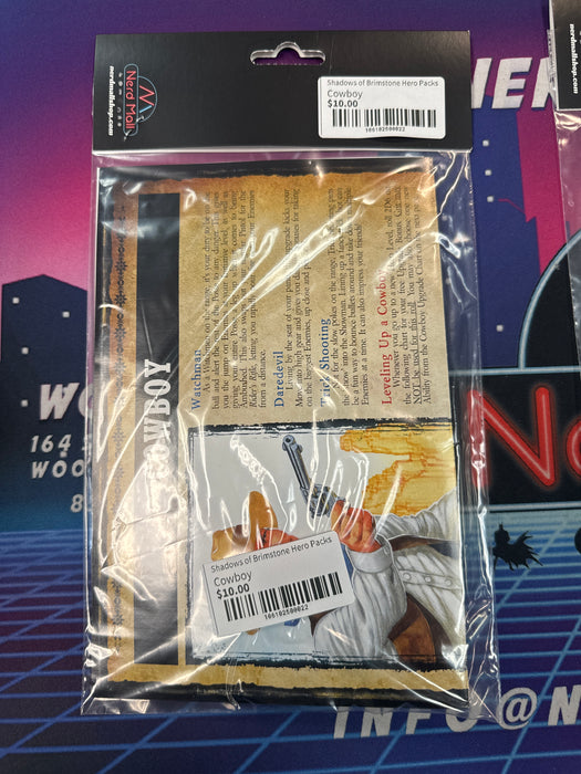 Shadows of Brimstone Hero Packs