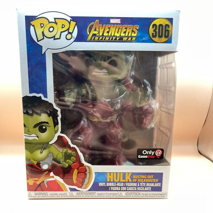 POP Marvel: Avengers Infinity War - Hulk Busting Out of Hulkbuster [GameStop Excl.]