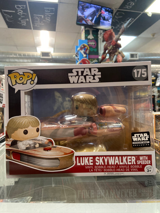 POP Star Wars: Luke Skywalker with Speeder [Smuggler's Bounty Excl.]