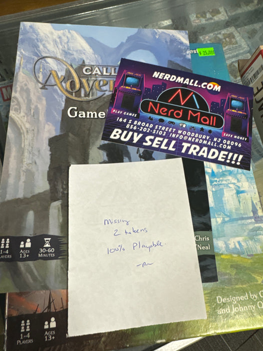 Call to Adventure (Box Damage - 2 Tokens 100% playable)